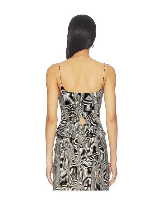 St. Agni Multicolor Savannah Silk Cami Top