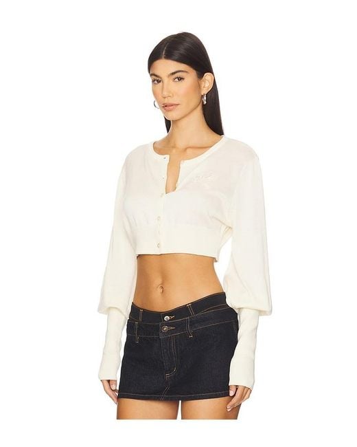 Nii HAI White The Bubble Cardi