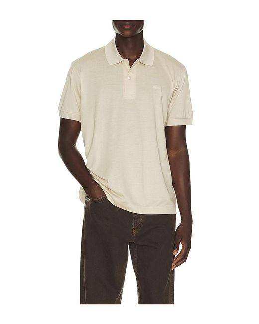 Lacoste Multicolor Runway Classic Fit Silk Pique Polo Shirt for men