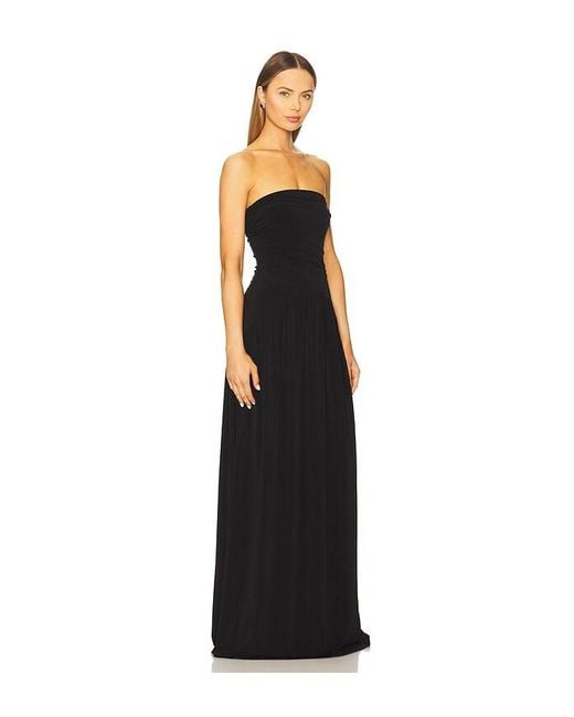Lovers + Friends Black Abendkleid Steph