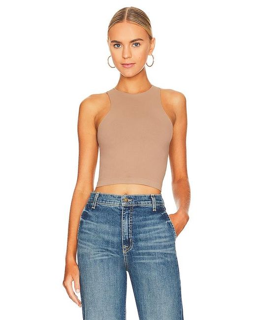 Free People Blue Clean Lines Cami
