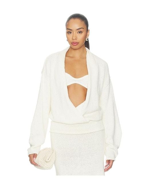 AYA MUSE White Kena Top