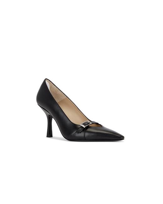 Stuart Weitzman Black Georgie Pump 85