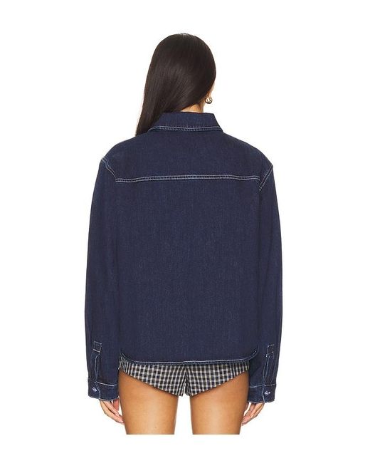 BLOUSON EMBER en Blue superdown