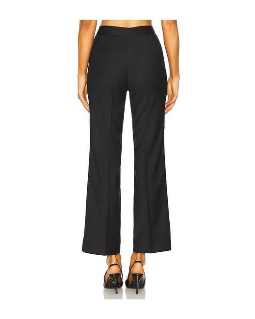 IVY & OAK Black Polina Rose Tuxedo Trousers