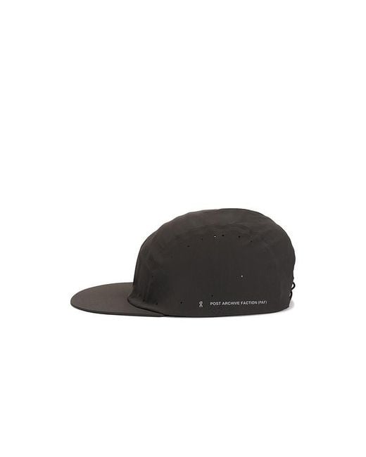 On Shoes Black X Paf Zero Cap Paf for men