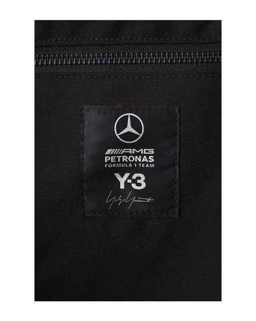 Y-3 Black X Mercedes Tote for men