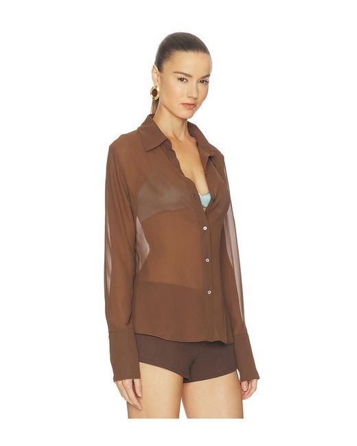 Nakedvice Brown The Ariel Shirt