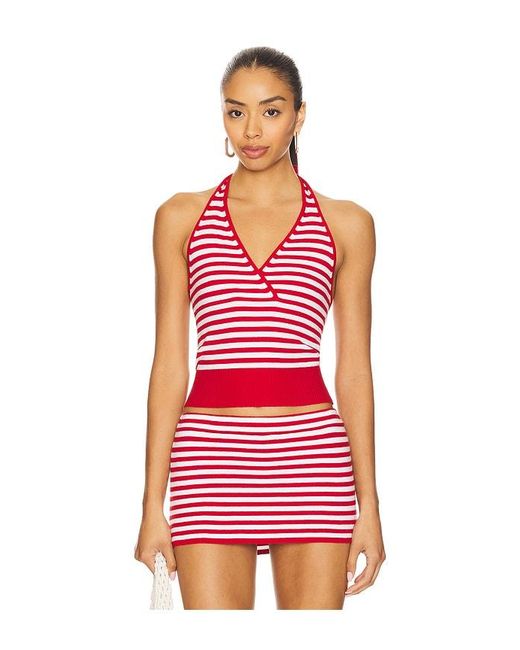 Frankie's Bikinis Dylan トップ Red