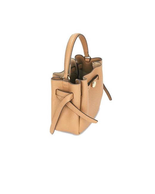 Tory Burch Natural Romy Mini Bucket Bag