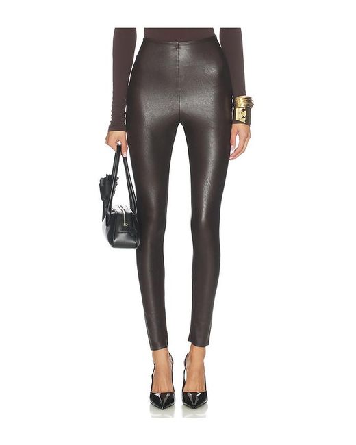 Commando Black Faux Leather Legging
