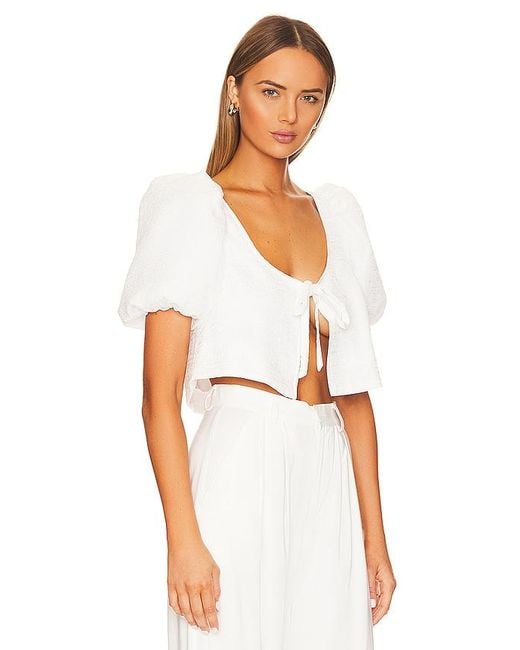 LPA White Rita Top