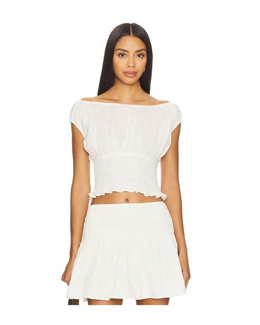 Tularosa White Mila Top