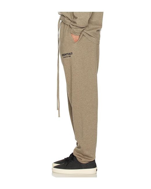 Fear Of God Natural Logo-Embellished Cotton-Blend Jogging Bottoms for men