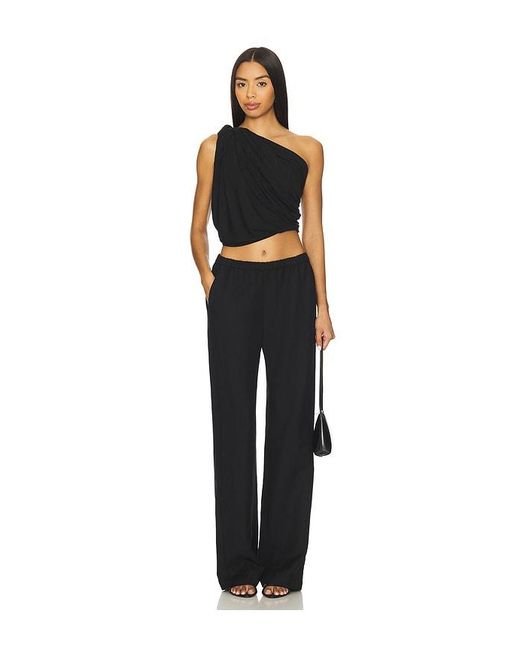 AYA MUSE Black Twist Top