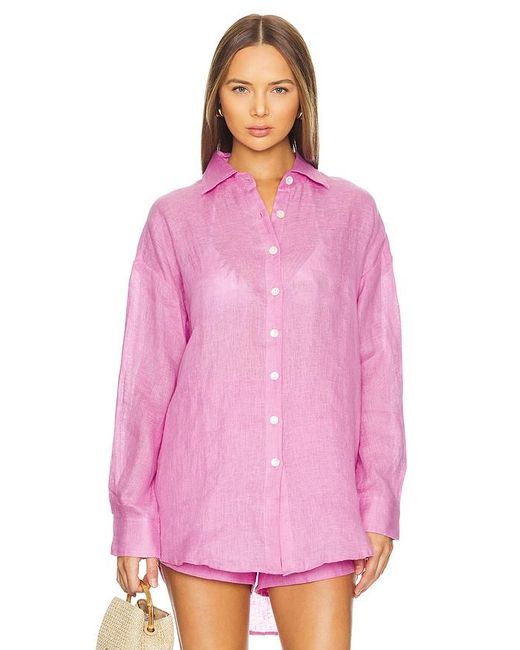 Vitamin A Pink Playa Shirt Dress
