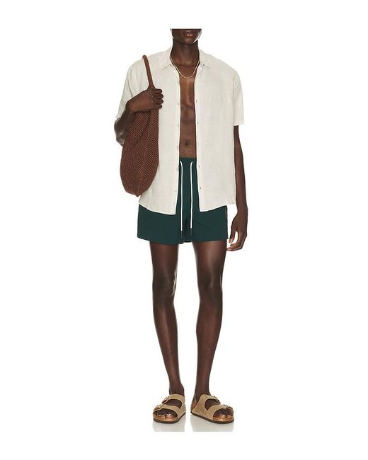 Oas Green Calo Swim Shorts for men