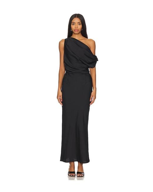 SNDY'S Black Maxikleid Calissa