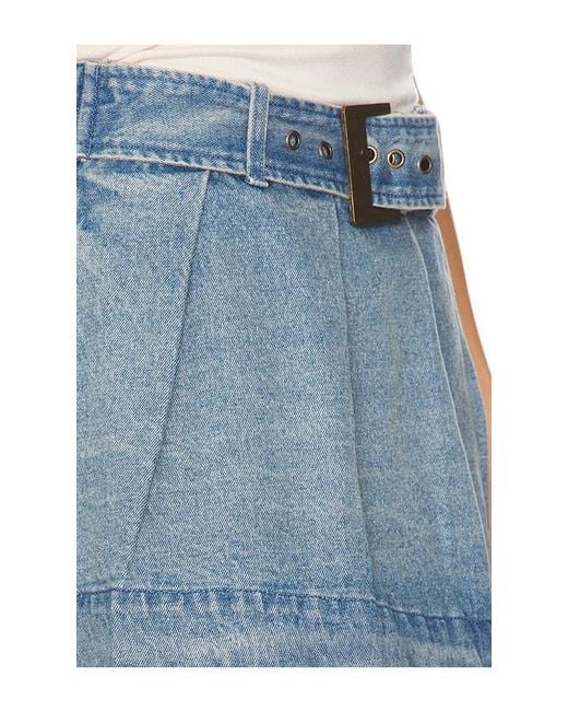 Show Me Your Mumu Blue Lohan Mini Skort