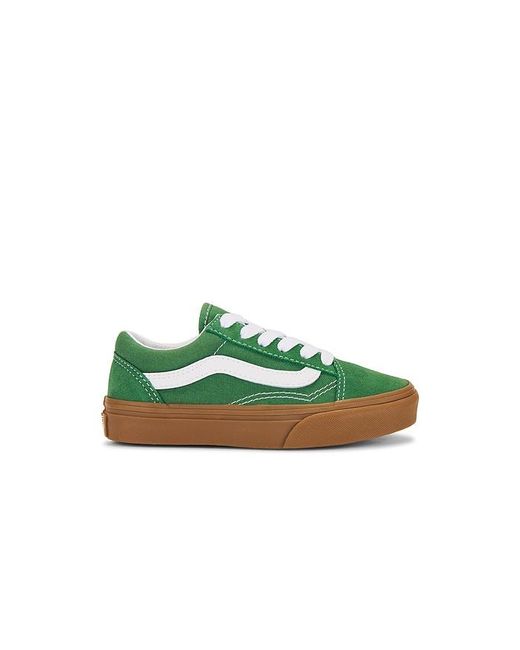 Vans Green Kids Old Skool