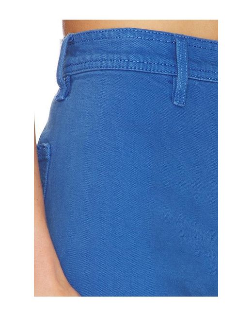 Pistola Blue Penny Crop High Rise Wide Leg Jeans
