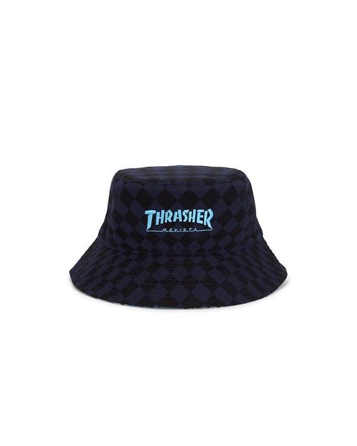 Adidas Originals Blue X Thrasher Magazine X Afa Bucket Hat for men