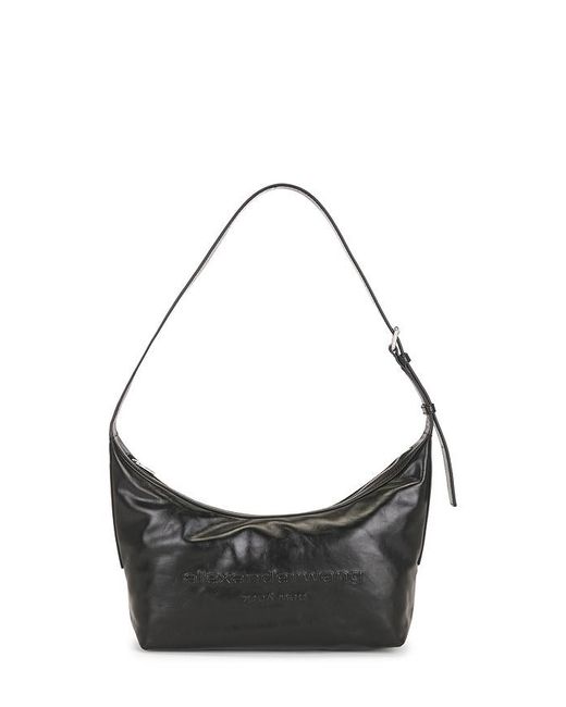 Alexander Wang Black Punch Crossbody Sling Bag