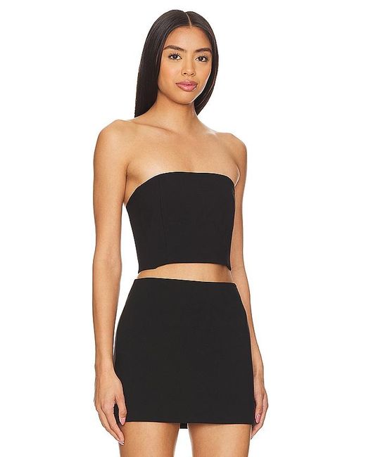 Bardot Black X Revolve Francesco Bustier