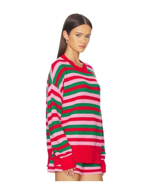 Beach Riot Red Callie Sweater