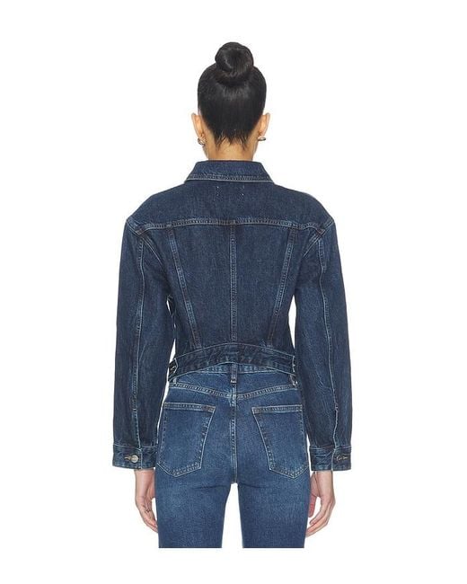 Agolde Blue Veronica Jacket