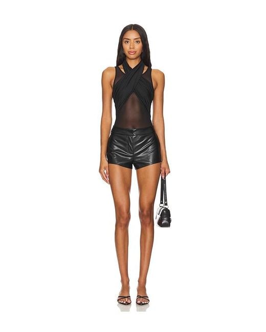 superdown Black Danica Bodysuit
