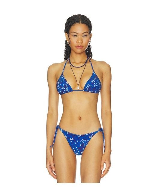 Rails Blue Playa Top