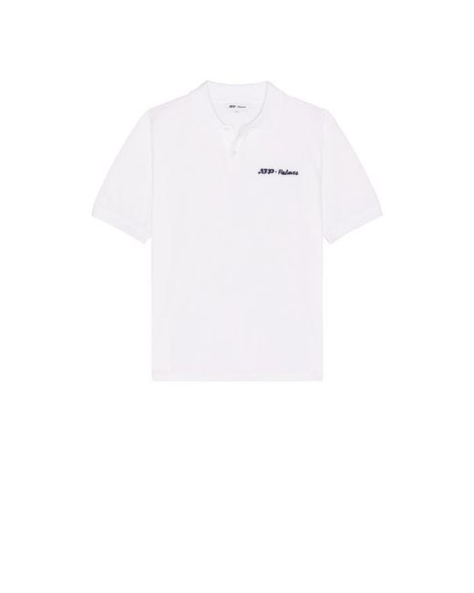 Palmes White X Atp Pique Polo for men