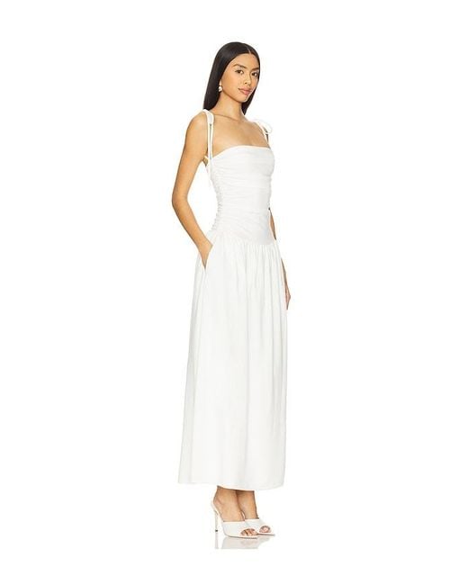 ALL THE WAYS White Orelia Maxi Dress