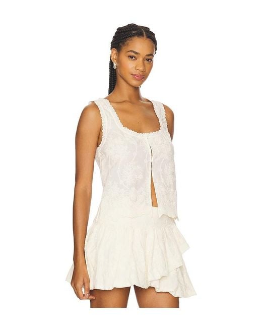 Tularosa White Jenna Top