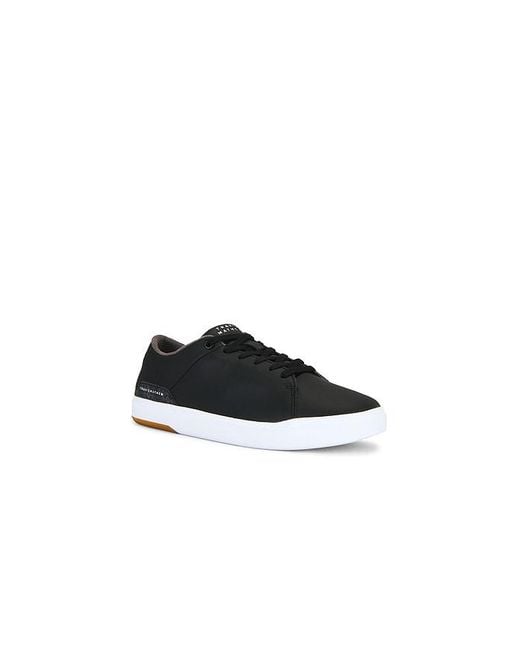 Travis Mathew Black The Modern Cup Sneakers for men