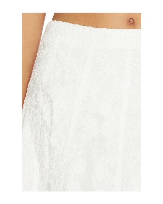 Waimari White Resplandor Maxi Skirt