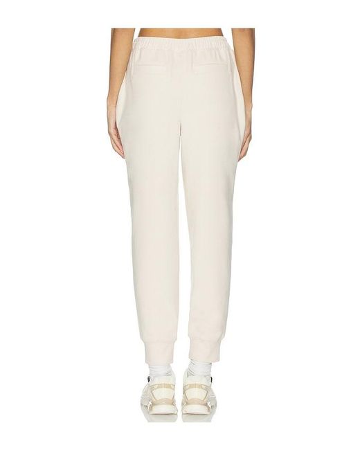 Varley White Brushedrib Slim Cuff 25 Pant