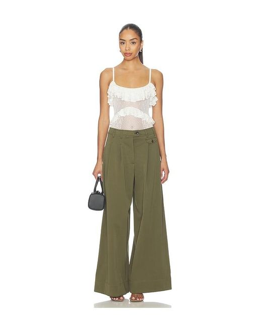 Ulla Johnson Blue Bania Knit Bodysuit