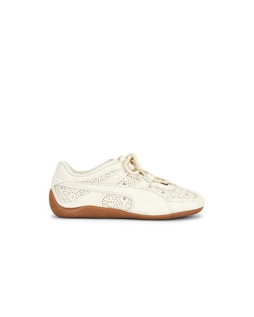 PUMA White Speedcat Go Bejewelled Sneaker