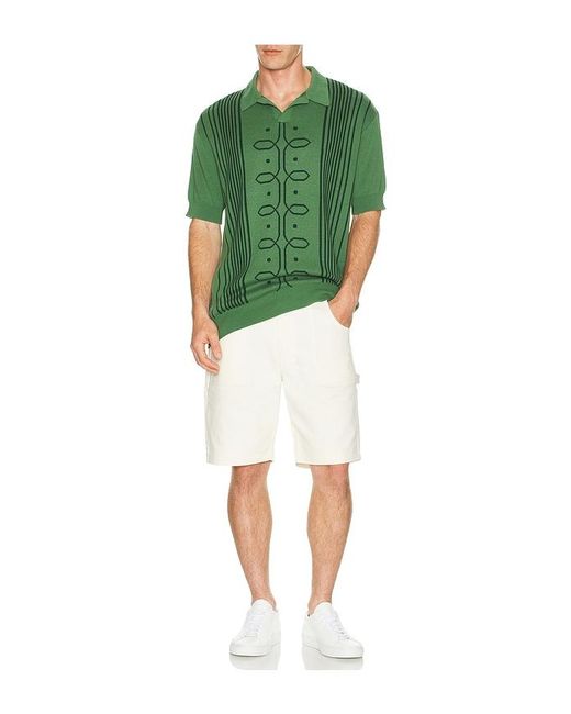 BOUND Polohemd in Green für Herren