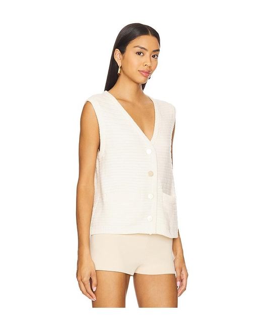 Sanctuary White Weste Vest