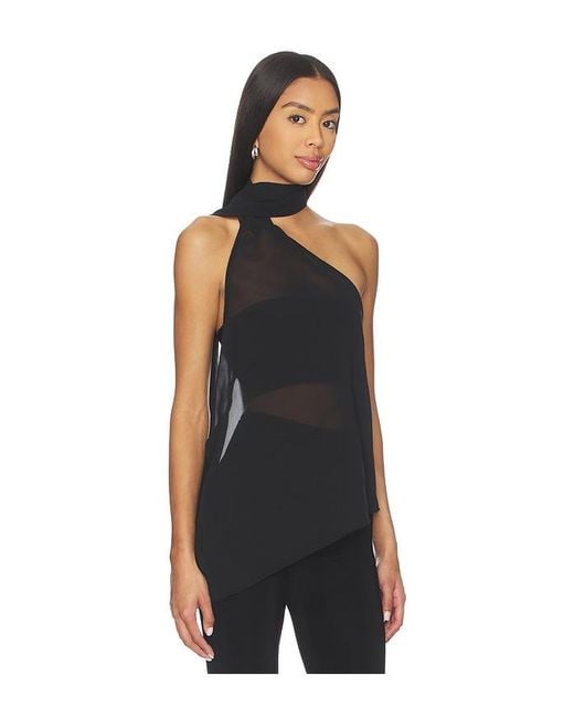 superdown Black Gabriette Choker Top