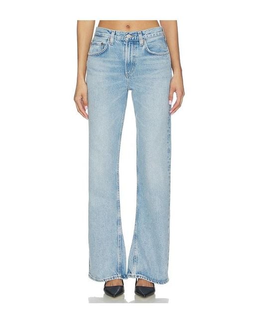 Agolde Blue Kick Boot Jeans