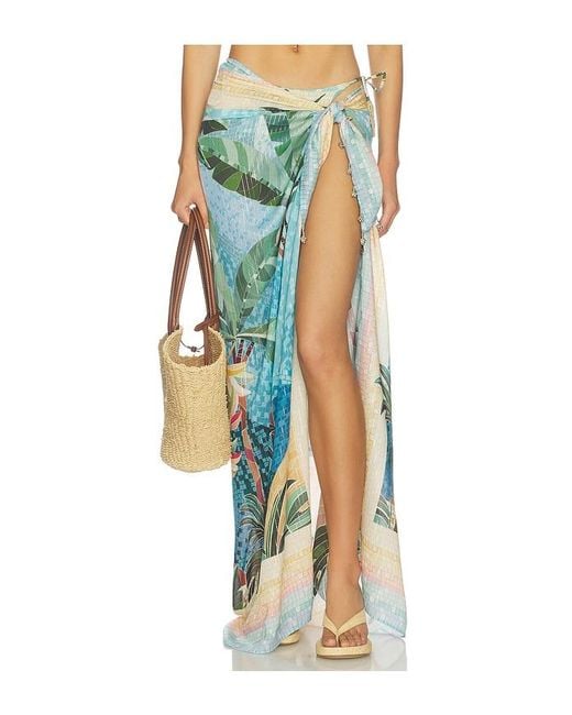Farm Rio Blue Sarong