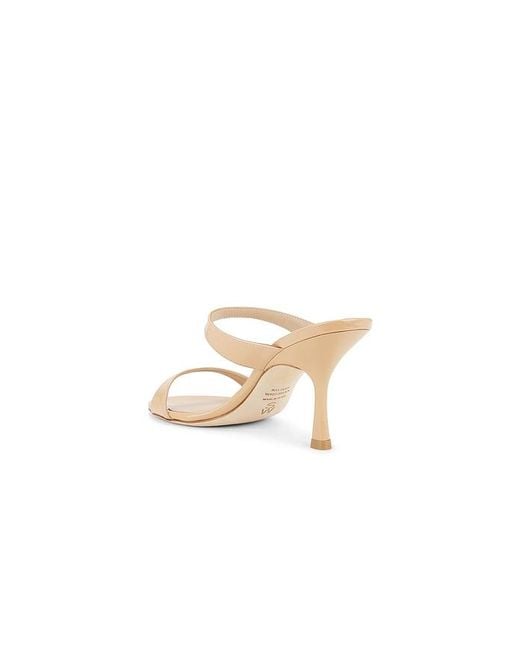 Stuart Weitzman White Nudist 85 Slide