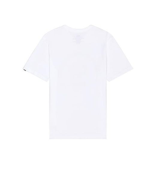 Camiseta Alpha Industries de hombre de color White