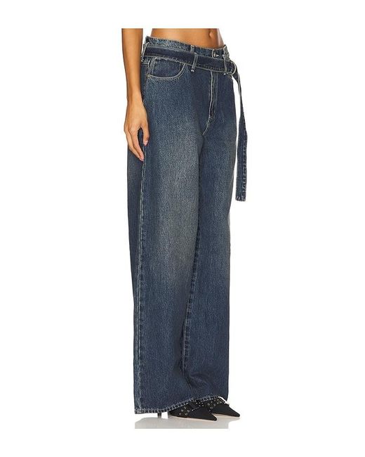 A.Brand Blue 95 Super Baggy Jeans