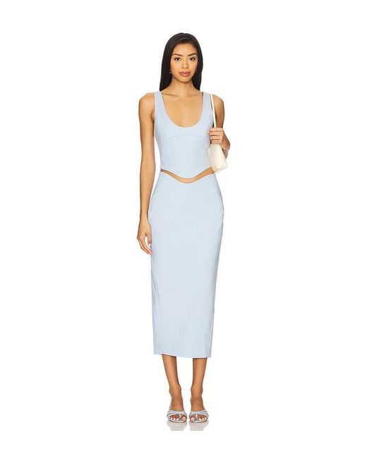 Camila Coelho Blue Lotta Top