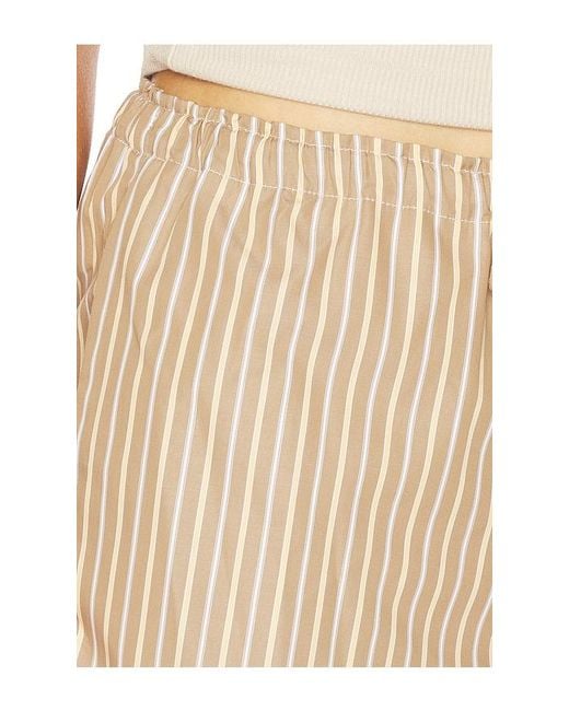 VIR VITA Natural Celeste Stripe Short